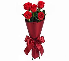 Букет 5 Красных роз Эдлесс Лав в Афипсипе