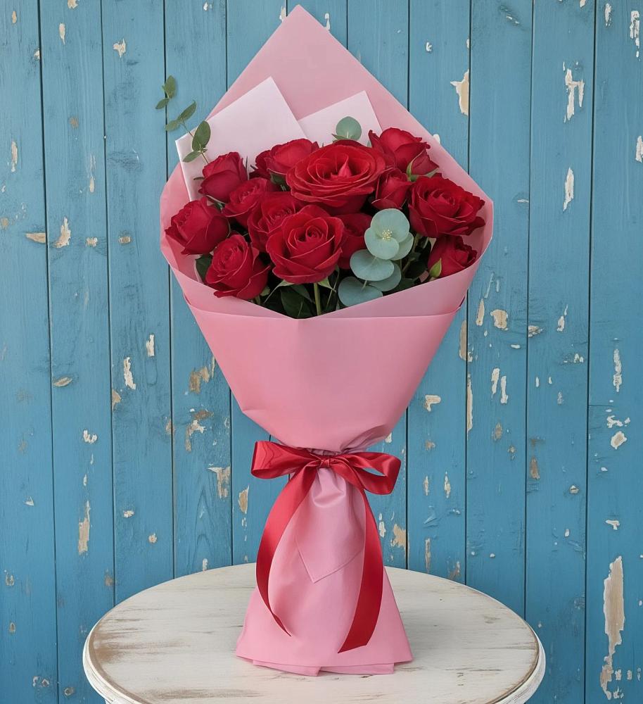 Букет цветов из: Розы в Афипсипе