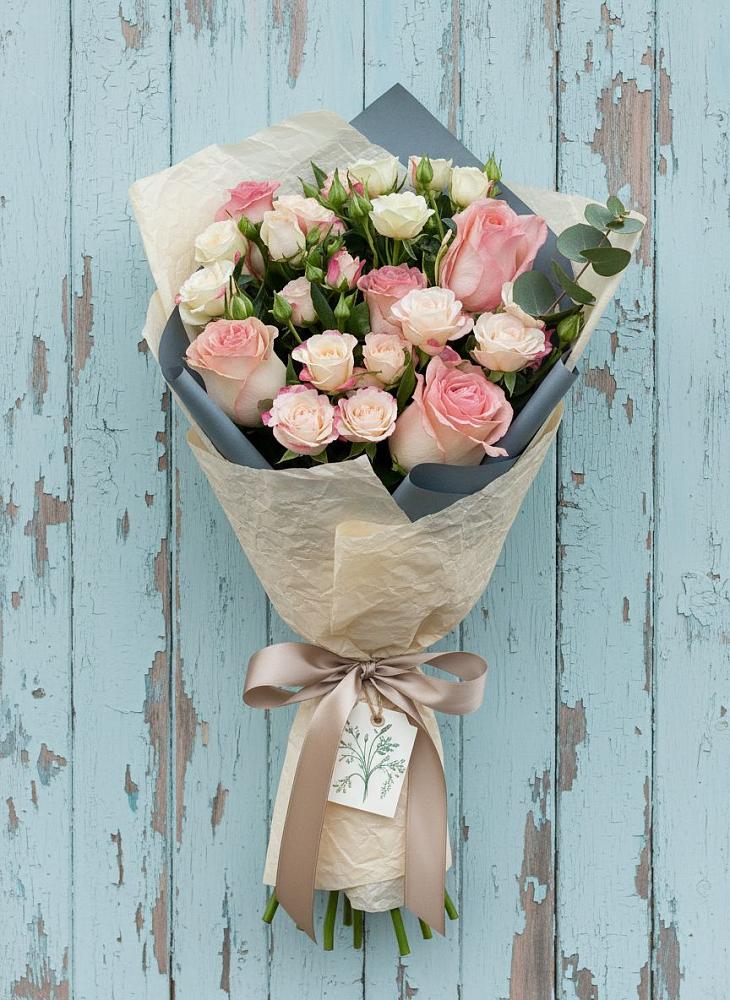 Букет цветов из: Розы в Афипсипе