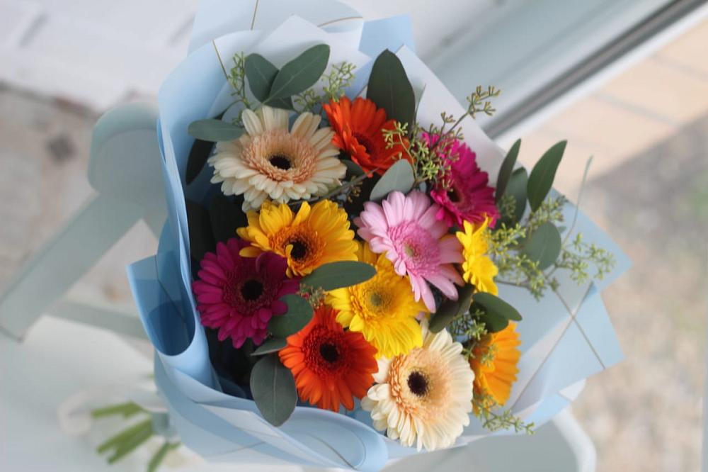 Букет цветов из: Герберы в Афипсипе