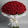 Букет 101 Красная роза Блэк Мэджик в Афипсипе