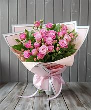 Букет Розовый кустик #REPLACE_PRED# Афипсипе