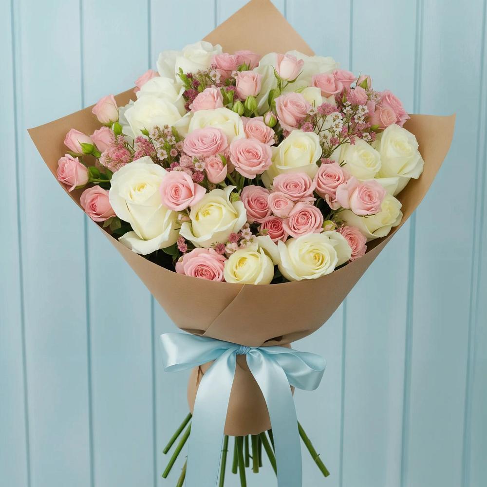 Букет цветов из: Розы в Афипсипе