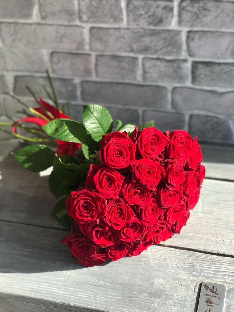 Букет Красные розы Фридом в Афипсипе