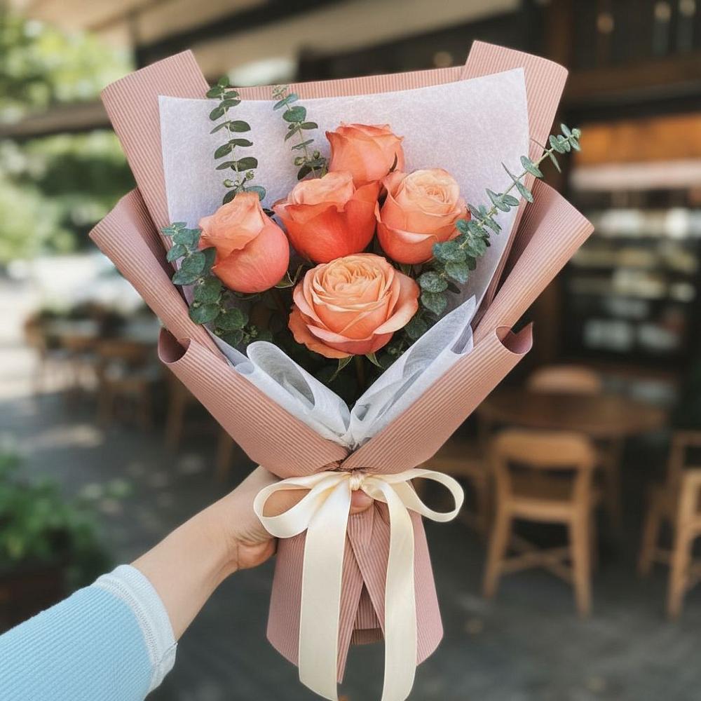 Букет цветов из: Розы в Афипсипе