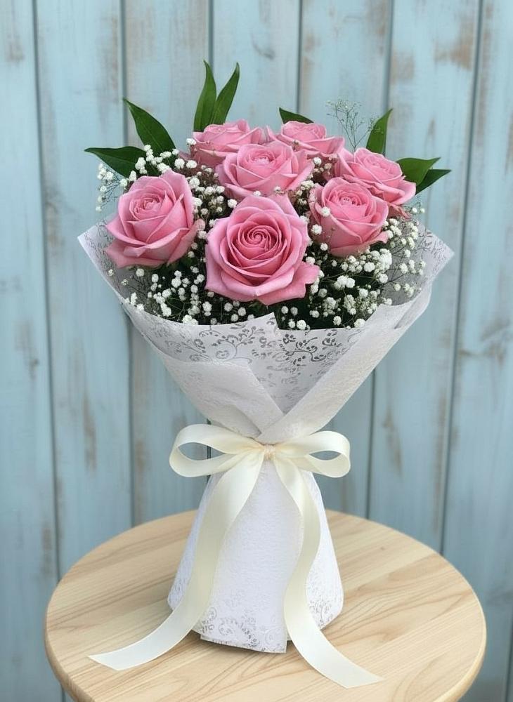 Букет цветов из: Розы в Афипсипе