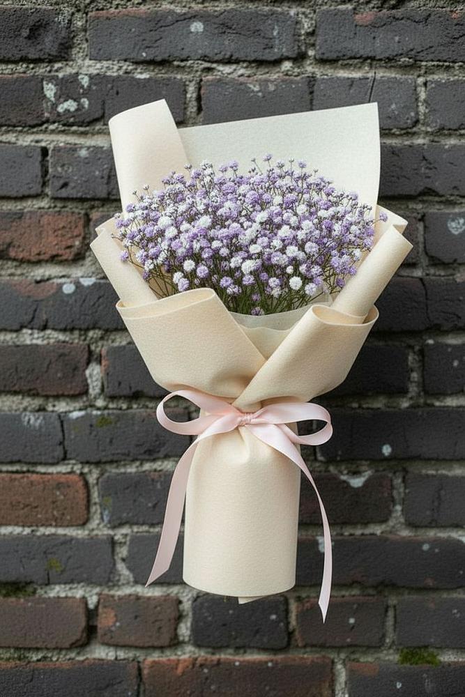 Букет цветов из: Гипсофила в Афипсипе