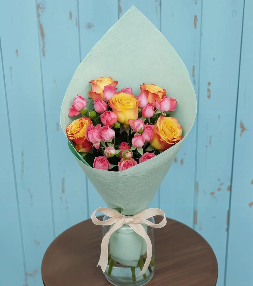 Букет цветов из: Розы в Афипсипе