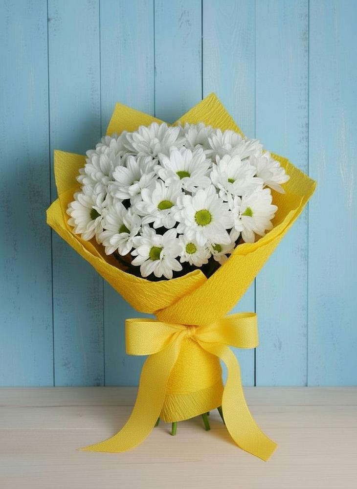 Букет цветов из: Хризантемы в Афипсипе