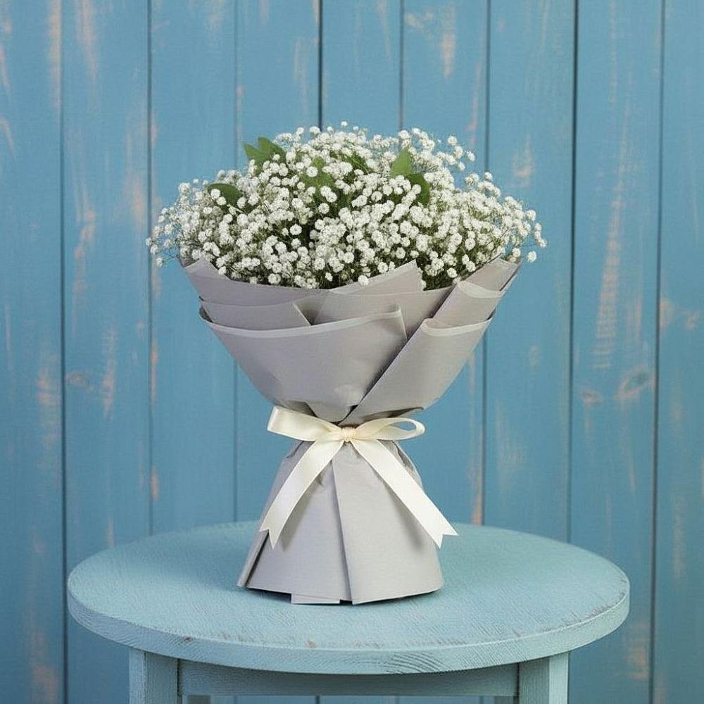 Букет цветов из: Гипсофила в Афипсипе