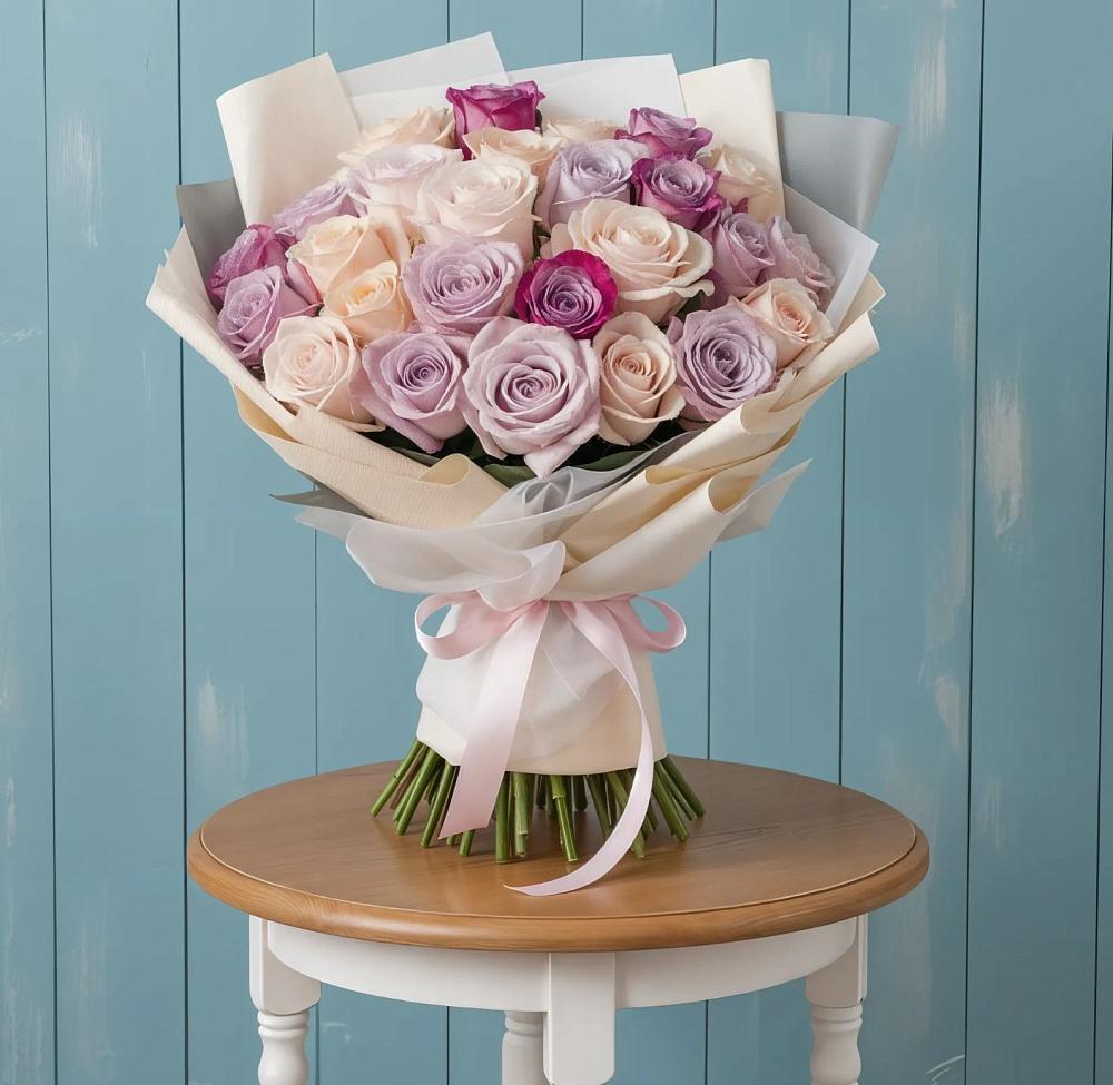 Букет цветов из: Розы в Афипсипе