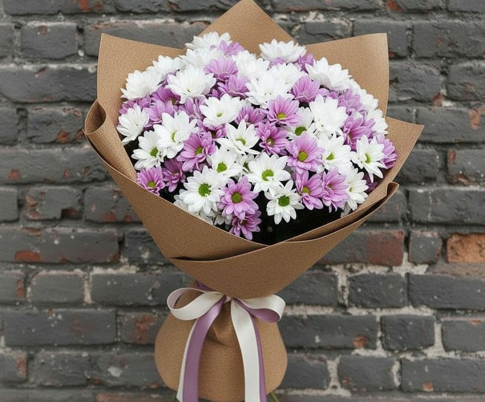 Букет цветов из: Хризантемы в Афипсипе