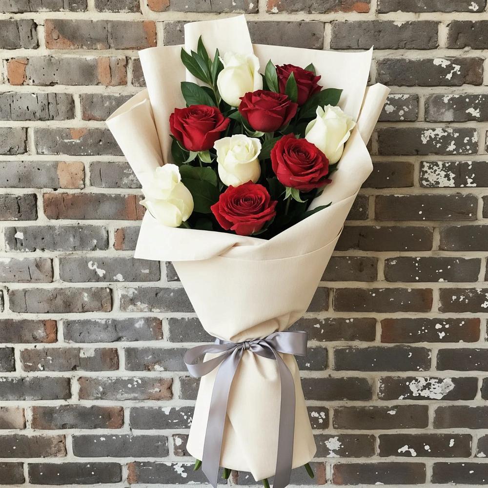 Букет цветов из: Розы в Афипсипе