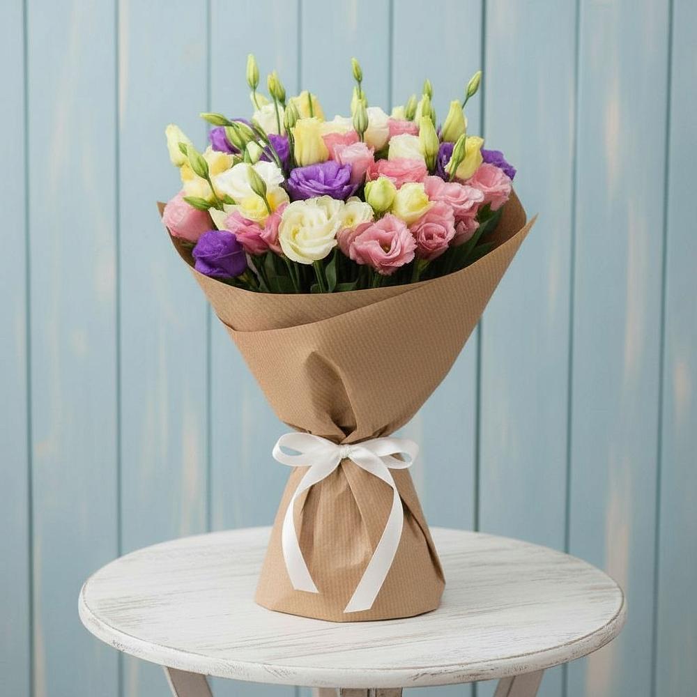 Букет цветов из: Лизиантусы в Афипсипе