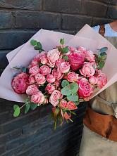 Букет розы в пальмах в Афипсипе Букет цветов из: Розы в Афипсипе