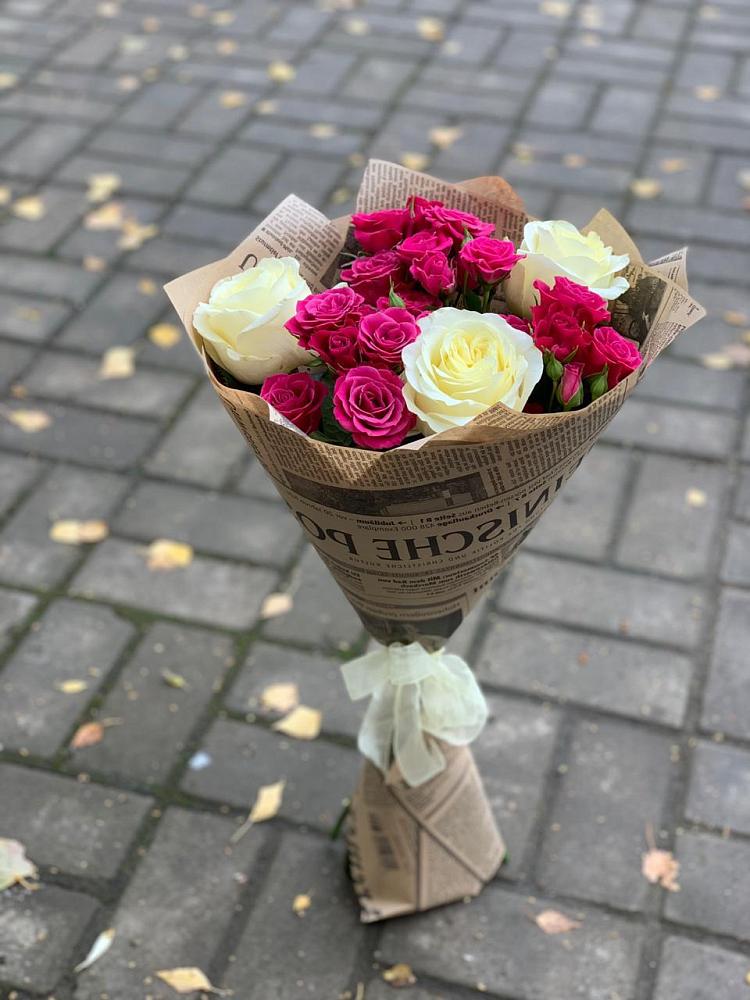 Букет цветов из: Розы в Афипсипе